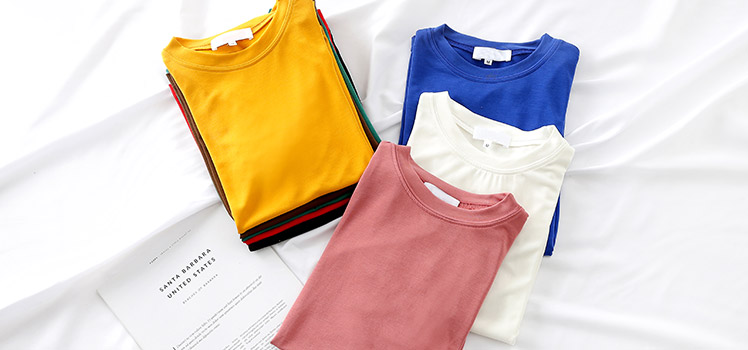 景德镇夏季T恤衫定做要选对材质